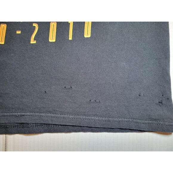 Y2K MEGADETH 2010 T SHIRT SIZE SMALL RUST IN PEACE 20TH ANNIVERSARY DOUBLE SIDED - Picture 8 of 11